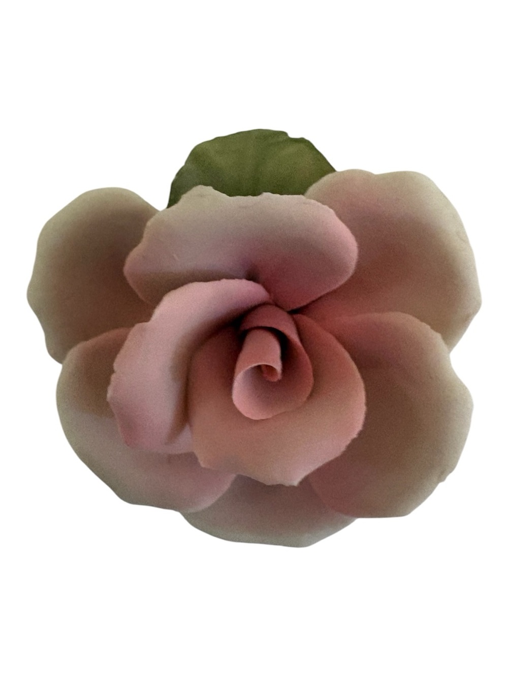 Napoleon Porcellane Pink Rose Flower Capodimonte